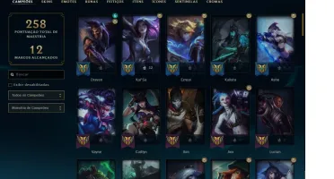 Conta LoL-Kaisa Kda Edição Prestígio (Mítica)