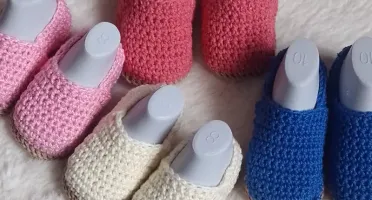 Alpargata de Crochê para Bebê