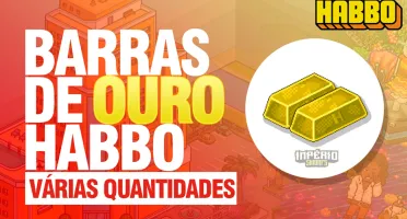 [Mais Barato] 🥇 Barras De Ouro (50c) - Habbo Hotel