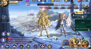 Conta EndGame SAINT SEIYA AWAKENING A68 LV 70 (Gato full)