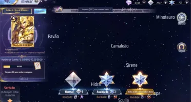 Conta EndGame SAINT SEIYA AWAKENING A68 LV 70 (Gato full)