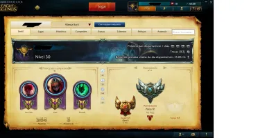 Conta League of Legends Prata4