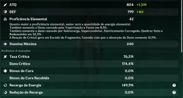 CONTA GENSHIN IMPACT AR56 - XIAO C1, ZHONGLI, BAAL E MAIS