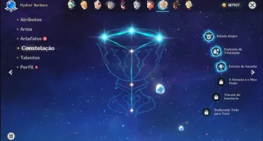 Conta AR 40 Diluc/Ganyu/Venti/Xiao +4 estrelas