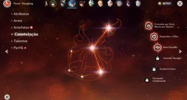 Conta AR 40 Diluc/Ganyu/Venti/Xiao +4 estrelas