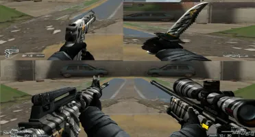 Conta Com 11 Armas De Mercado Negro. Nova Que Da Até 250% Xp