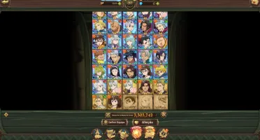 Conta lvl80 Nanatsu no Taizai Grand Cross
