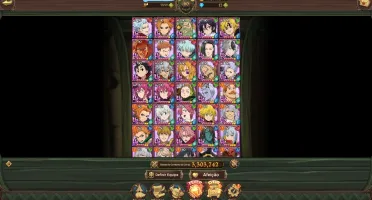 Conta lvl80 Nanatsu no Taizai Grand Cross