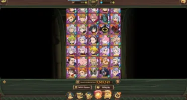 Conta lvl80 Nanatsu no Taizai Grand Cross