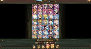 Conta lvl80 Nanatsu no Taizai Grand Cross