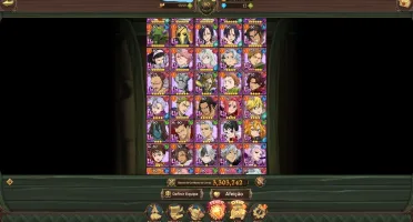Conta lvl80 Nanatsu no Taizai Grand Cross