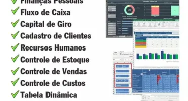 Pack +15.000 Planilhas Prontas Editáveis + Curso Bônus