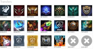 CONTA 76 CAMPEÕES - ÓTIMAS SKINS