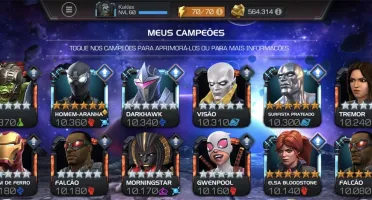 Vendo Conta MTC - Marvel Torneio de Campeões