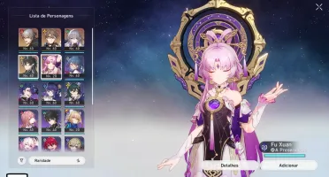 Honkai Star Rail, Conta Lvl 45, Dan Heng IL , Fu Xuan E Mais