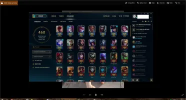 Conta lol level 30 / faltando apenas 3 champs +++skins