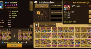 Conta Summoners wars