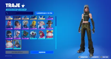 Conta Fortnite as melhores skins do jogo