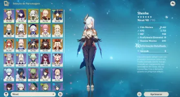 Conta AR 60 - Endgame 16 char 5* + armas evento