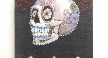 Porta Chave Caveira Mexicana #2