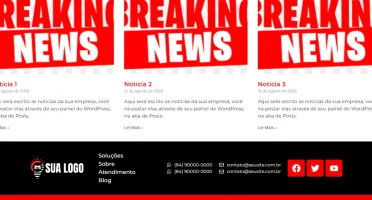 Landing page para empresa de rastreamento veícular - 2024