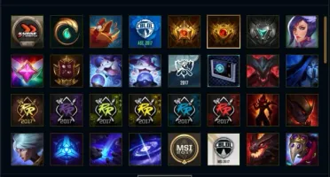 Conta Prata 3 SOLO/ FLEX C/ BORDA GOLD + 90 CHAMP + 27 SKINS