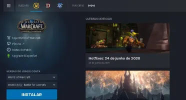Conta Blizzard com World of warcraf (WoW) e Diablo 3