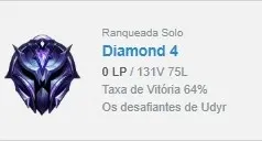 CONTA DIAMANTE 4 / 17K EA / 2 REEMBOLSOS / >[PROJECT_CH]<