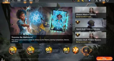Conta MTG Arena 33830 gems, 5.2k gold e 345 booster packs
