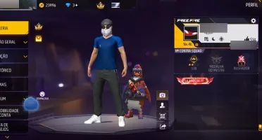 Conta Free fire - 2018 com BARBINHA