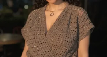 Blusa Rio de crochê