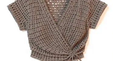 Blusa Rio de crochê