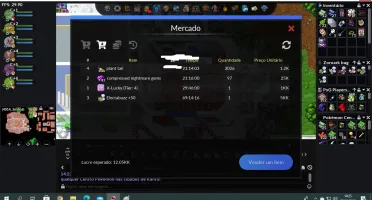 Char lvl 456 Aventureiro 100, Night 41 MUNDO FIRE SHINYCHARM