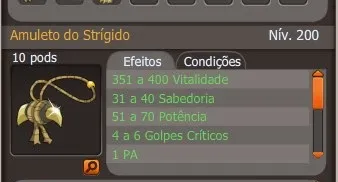 set Strigido completo (SPIRITIA)