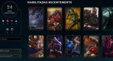 Conta League of Legends lv 55