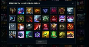 Conta League of Legends lv 55
