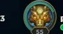 Conta League of Legends lv 55