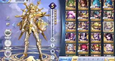 Conta muito boa no servidor A11 do Saint Seiya Awakening
