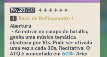 Klee + Qiqi 5 estrelas