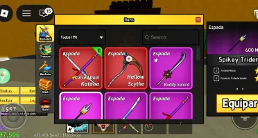 Conta de blox fruits