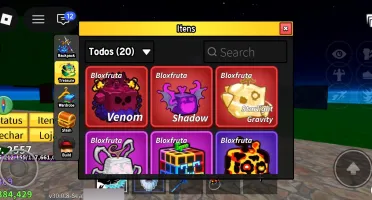 Conta de blox fruits