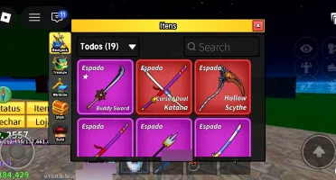 Conta de blox fruits