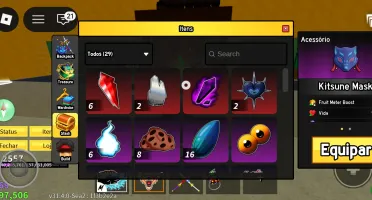 Conta de blox fruits