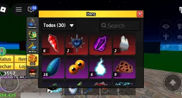Conta de blox fruits
