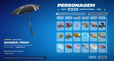 Conta de Fortnite para PC com muitas skins