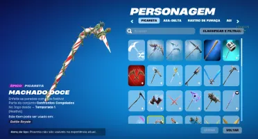Conta de Fortnite para PC com muitas skins