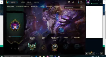 Conta Smurf Platina 2 78 PDL Ryze Triunfante