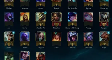 Conta Smurf Platina 2 78 PDL Ryze Triunfante