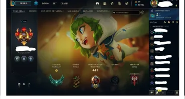 CONTA LEAGUE OF LEGENDS + VALORANT