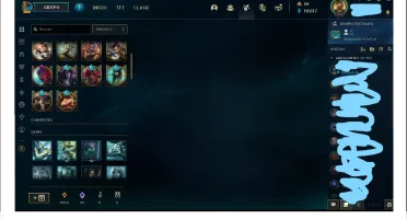 CONTA LEAGUE OF LEGENDS + VALORANT